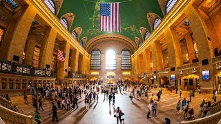 Walking Tour of Grand Central Terminal — New York City 【4K】🇺🇸 [upl. by Ahsahtan]