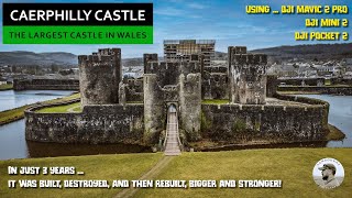 Caerphilly Castle  The Largest in Wales 2nd in Britain [upl. by Pillsbury]