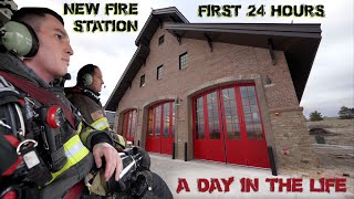 First 24 Hours in a New Fire Station  A Day in the Life [upl. by Nrubliw]