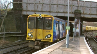 Half an Hour at 216  Birkenhead North Station 1022017  Class 507 508 terminus [upl. by Perlman]